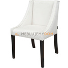 LOVELY chair with black thumbtacks and knocker 85 cm