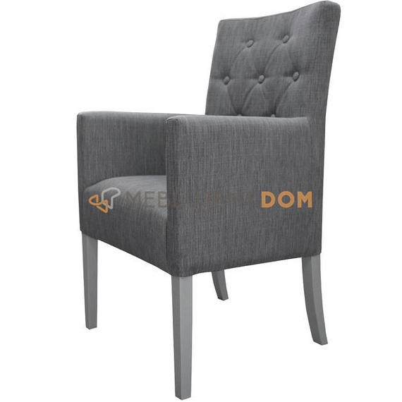 SIMPLE PIK armchair with buttons 98 cm