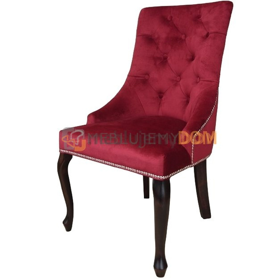 DAFFY LUDWIK PIK chair with thumbtacks and knocker 98 cm