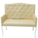 Upholstered bench QUEEN PIK with buttons 101 cm