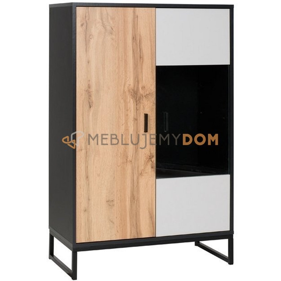 Cabinet with showcase BALZAC