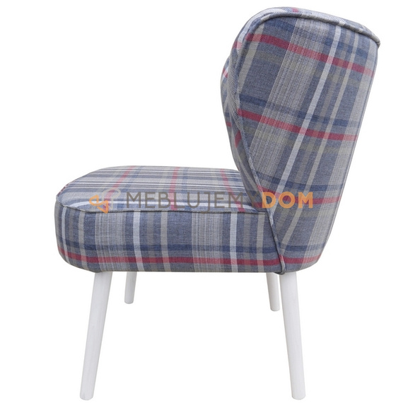 CLUB PIK armchair with buttons 79 cm
