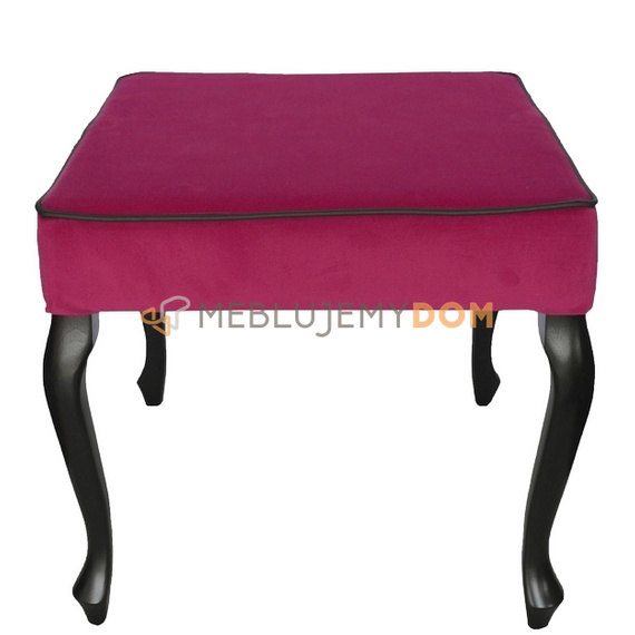 Pouf LUDWIK with piping 50 x 50 cm