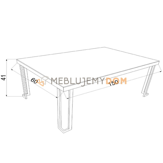 Table ASPEN 150 x 60 cm