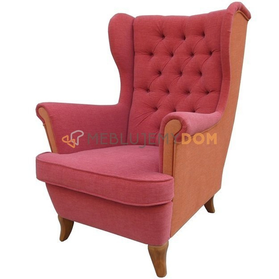USZAK CHESTERFIELD Multicolour armchair