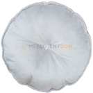 Throw decorative pillow ROUND PIK with button Ø 40 cm