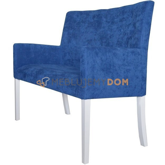 Upholstered bench VICKY PIK with buttons 98 cm