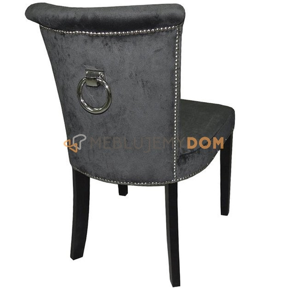 MICHELLE chair with crystals, thumbtacks and knocker 87 cm