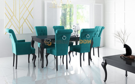 Chair TIZIANO with knocker 100 cm