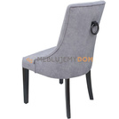 DAFFY PIK chair with piping and black knocker 98 cm