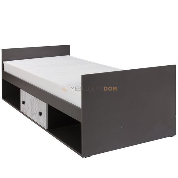 Bed with mattress FRANCO 200 x 90 cm