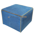 Pouf VECTRA with piping 60 x 60 cm