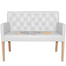 Upholstered bench VICKY PIK 84 cm