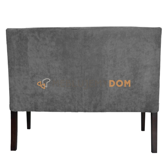 Upholstered bench JUMPY SIMPLE with horizontal stitching 84 cm