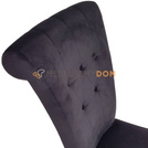 Chair MARCELO with thumbtacks and knocker 100 cm