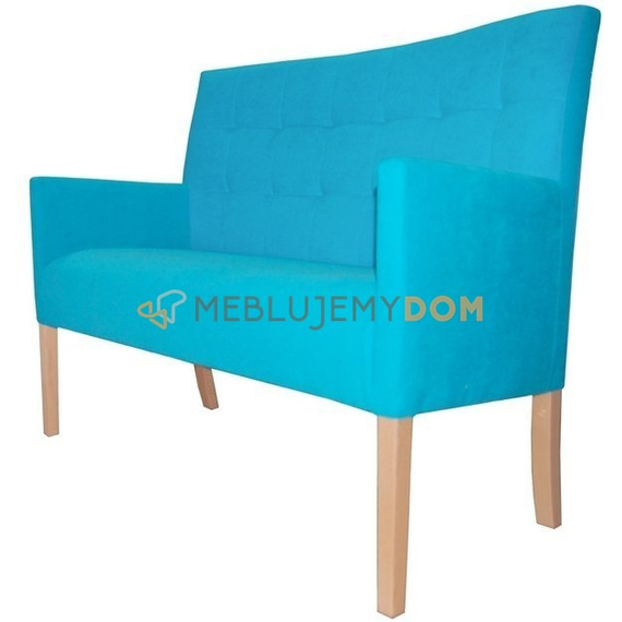 Upholstered bench HOLLY PIK Square 98 cm