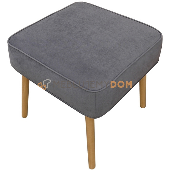 Pouf JUDITH with piping 50 x 50 cm