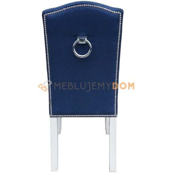 LUDWIK chair with knocker and thumbtacks 101 cm