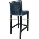 Bar stool NARROW PIK with thumbtacks 93 cm