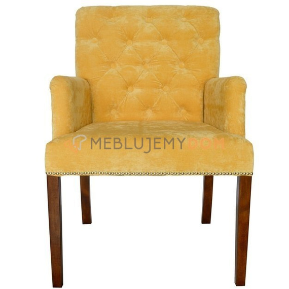 FRESCO armchair with thumbtacks 94 cm